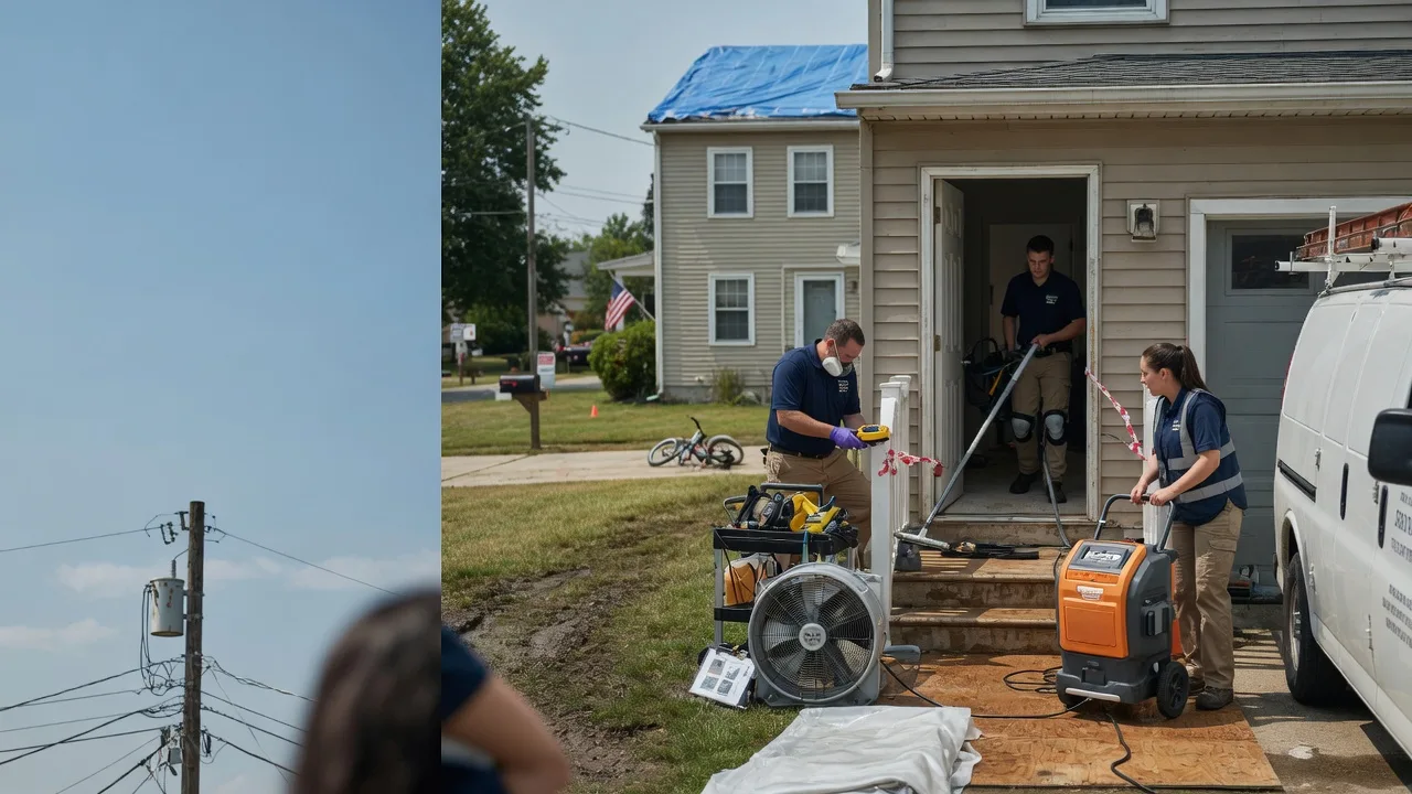 Water Damage Repair in Beallsville, PA near me